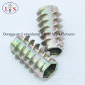 Zinc Alloy Nut Furniture Nut Hexagonal Insert Nut